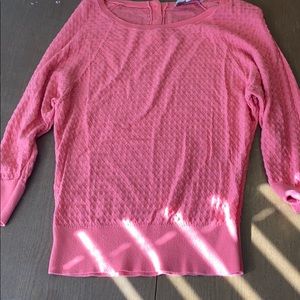 Coral light weight sweater